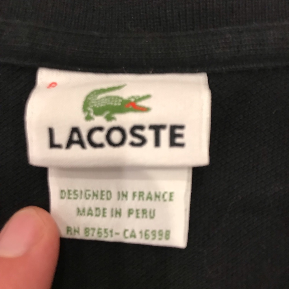 SOLD! Lacoste Polo - Picture 5 of 7